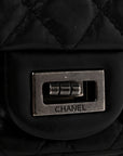 Aged Calfskin Quilted 2.55 Reissue 225 Flap Black