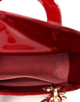 Patent Cannage Small My ABCD1OR Lady D1OR Cherry Red