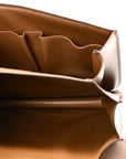 Box Calfskin Medium Classic Box Flap Bag Camel