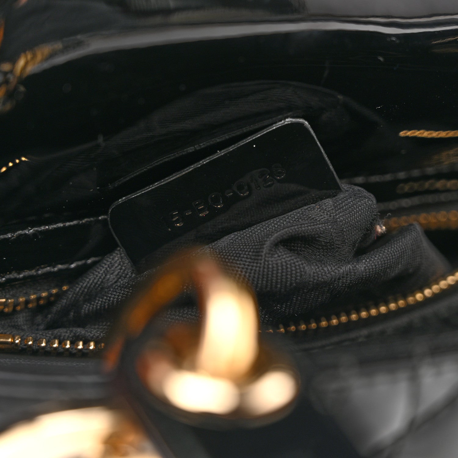 Patent Cannage Mini Lady D1OR Black