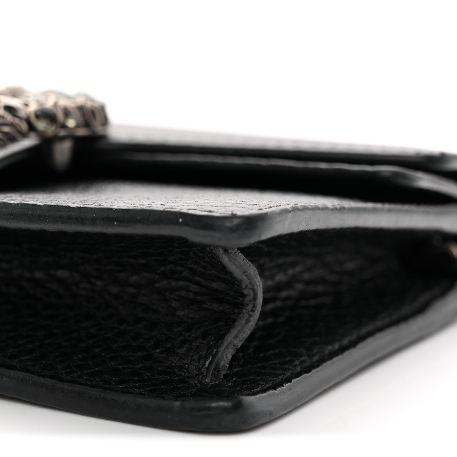 Calfskin Super Mini Dionysus Shoulder Bag Black