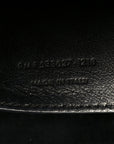 Crinkled Lambskin Matelasse Monogram Baby Niki Chain Satchel Seawood