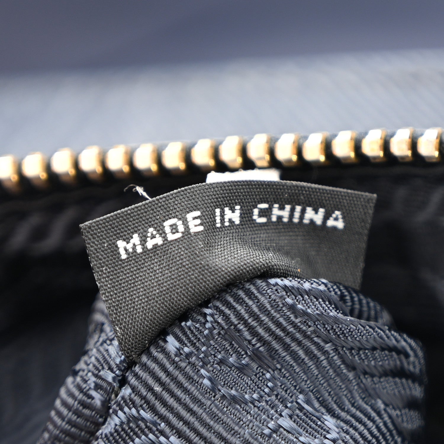 Saffiano Tessuto Nylon Shopping Tote Royal Blue