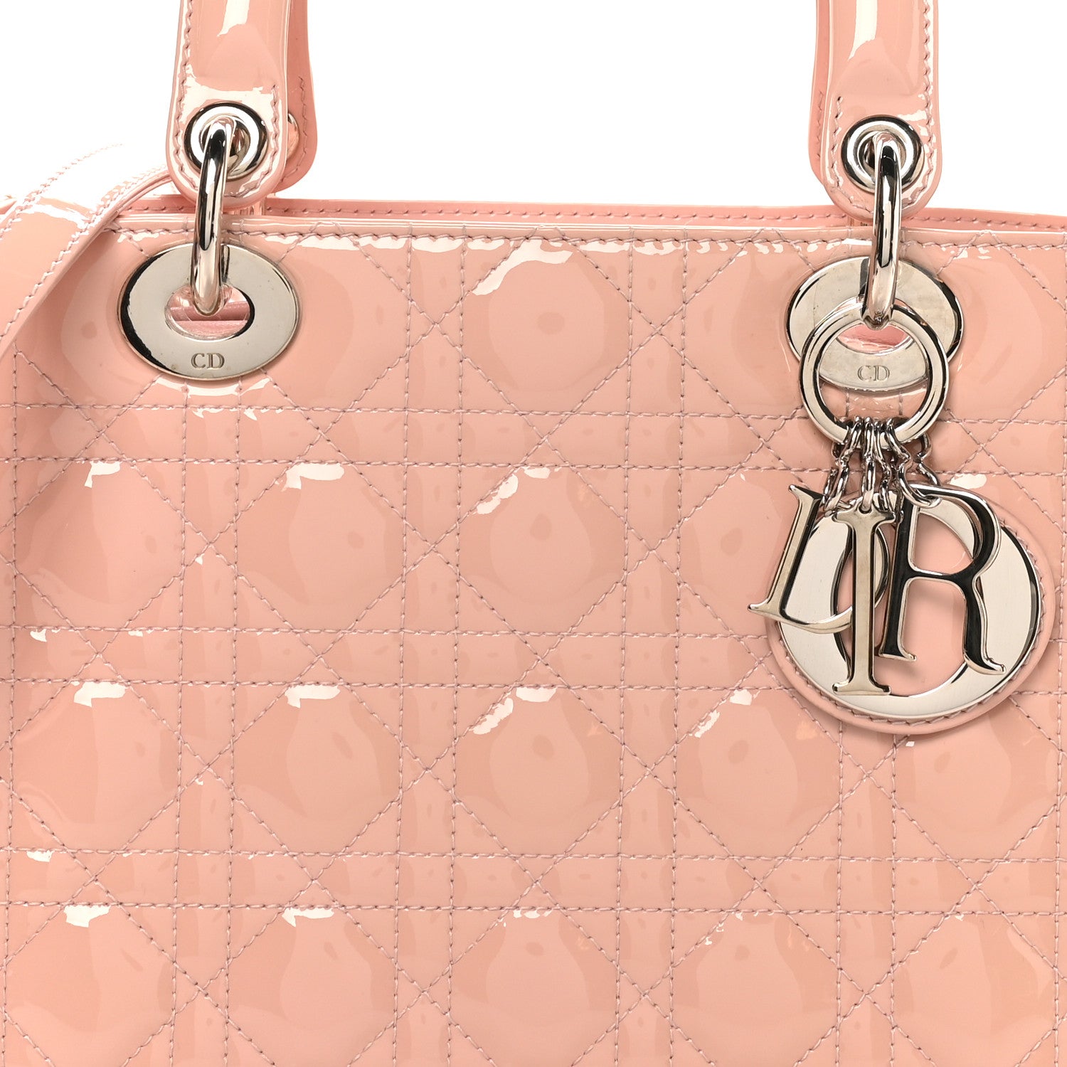 Patent Cannage Medium Lady D1OR Light Pink