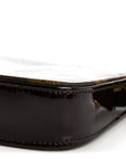 Vernis Monogram Mini Pochette Accessories Amarante