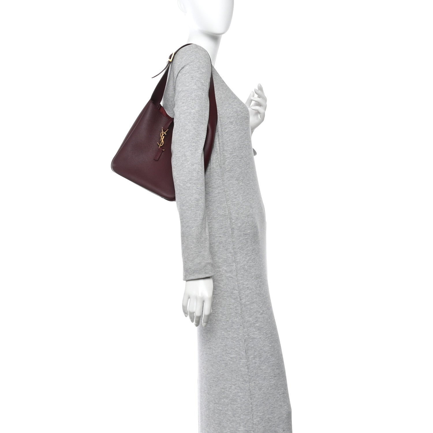 Smooth Calfskin Small Le 5 A 7 Soft Hobo Rouge Legion