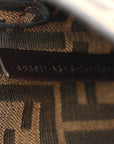 Fabric Jacquard FF 1974 Mini Baguette Tobacco Moro Black