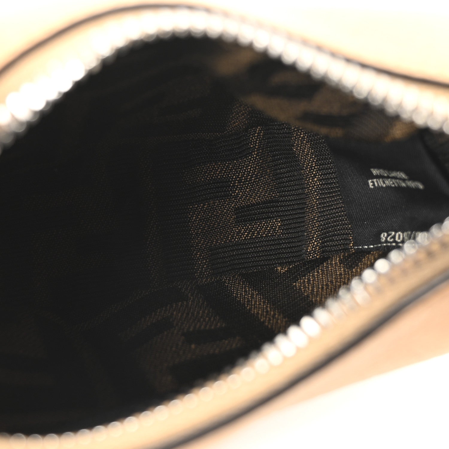 Vitello Grace Nano FNDIgraphy Hobo Charm Miele Scuro