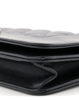Caviar Quilted Vintage Mademoiselle Wallet On Chain WOC Black