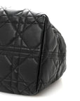 Calfskin Macrocannage Medium Toujours Black