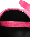 Agneau Arena Le Cagole Shoulder Bag XS Hot Pink