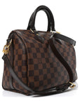 Damier Ebene Speedy Bandouliere 25