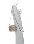 Calfskin Mini Puzzle Bag Sand