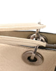 Canyon Grained Lambskin Large Lady D1OR Off White