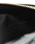 Calfskin Nappa Intrecciato Candy Wallace Black