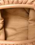 Nappa Intrecciato The Mini Pouch Almond