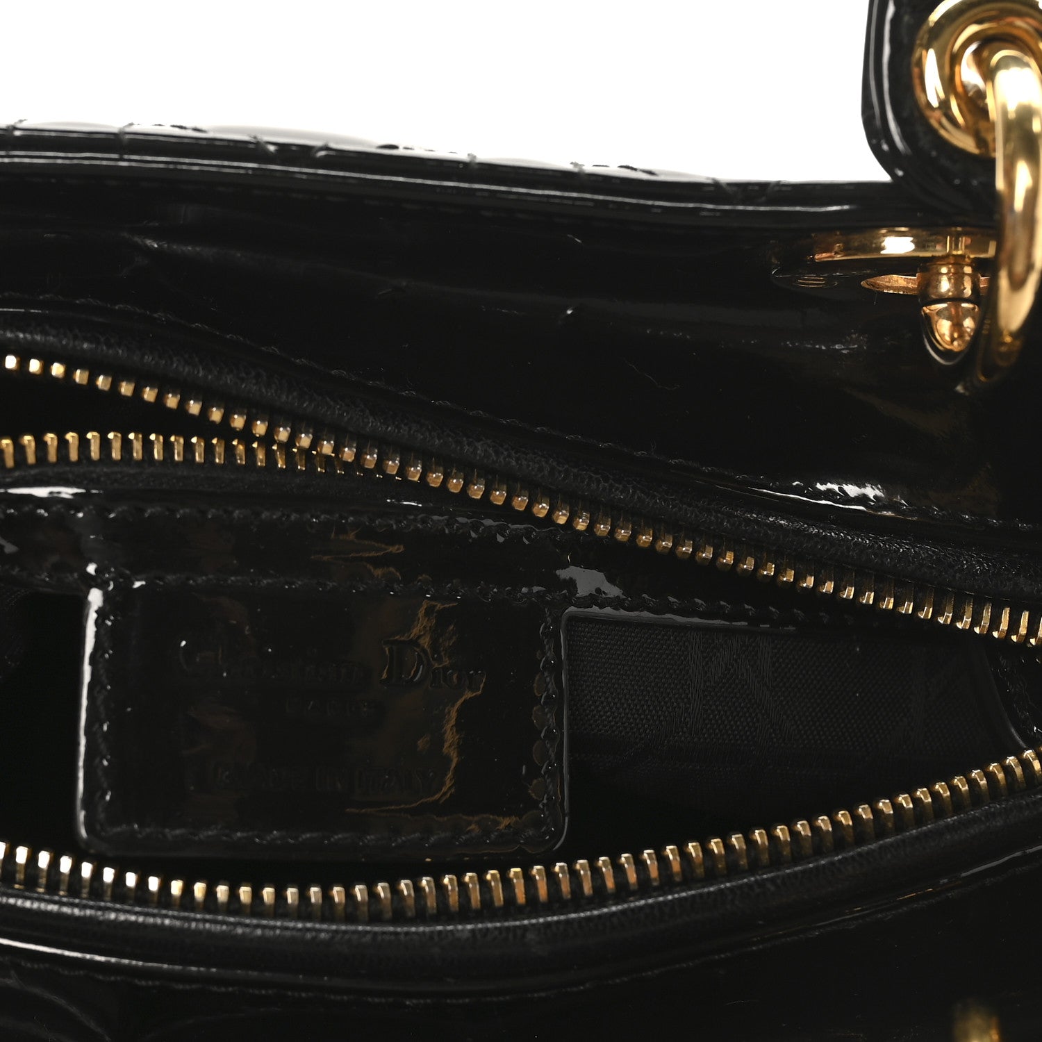 Patent Cannage Medium Lady D1OR Black