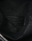 Linen Calfskin Rive Gauche Tote Black