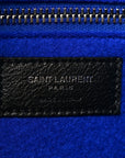 Wool Rive Gauche Tote Blue