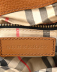 Grainy Calfskin Medium Golderton Tote Brown