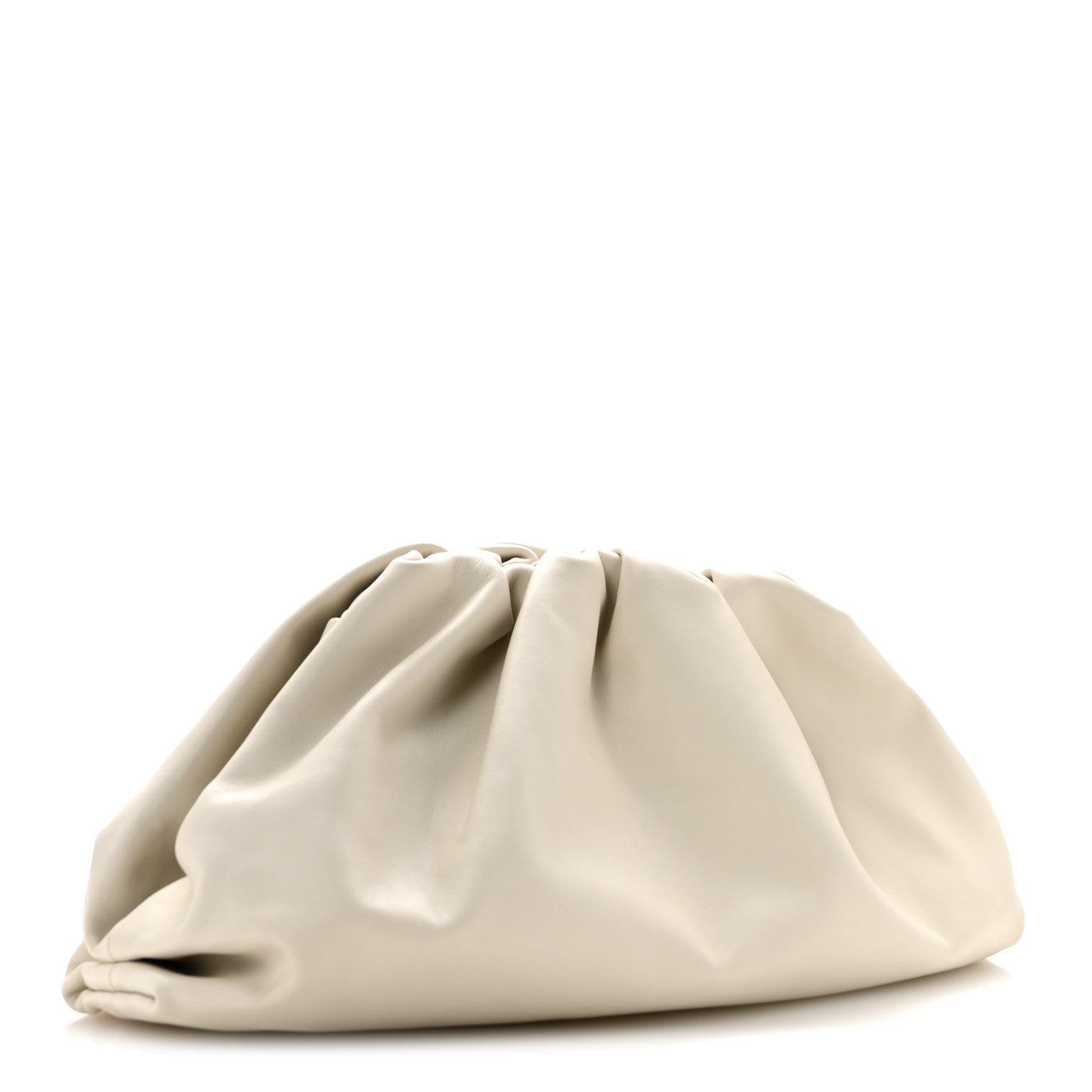 Smooth Butter Calf The Pouch Oversized Clutch Mist