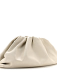 Smooth Butter Calf The Pouch Oversized Clutch Mist