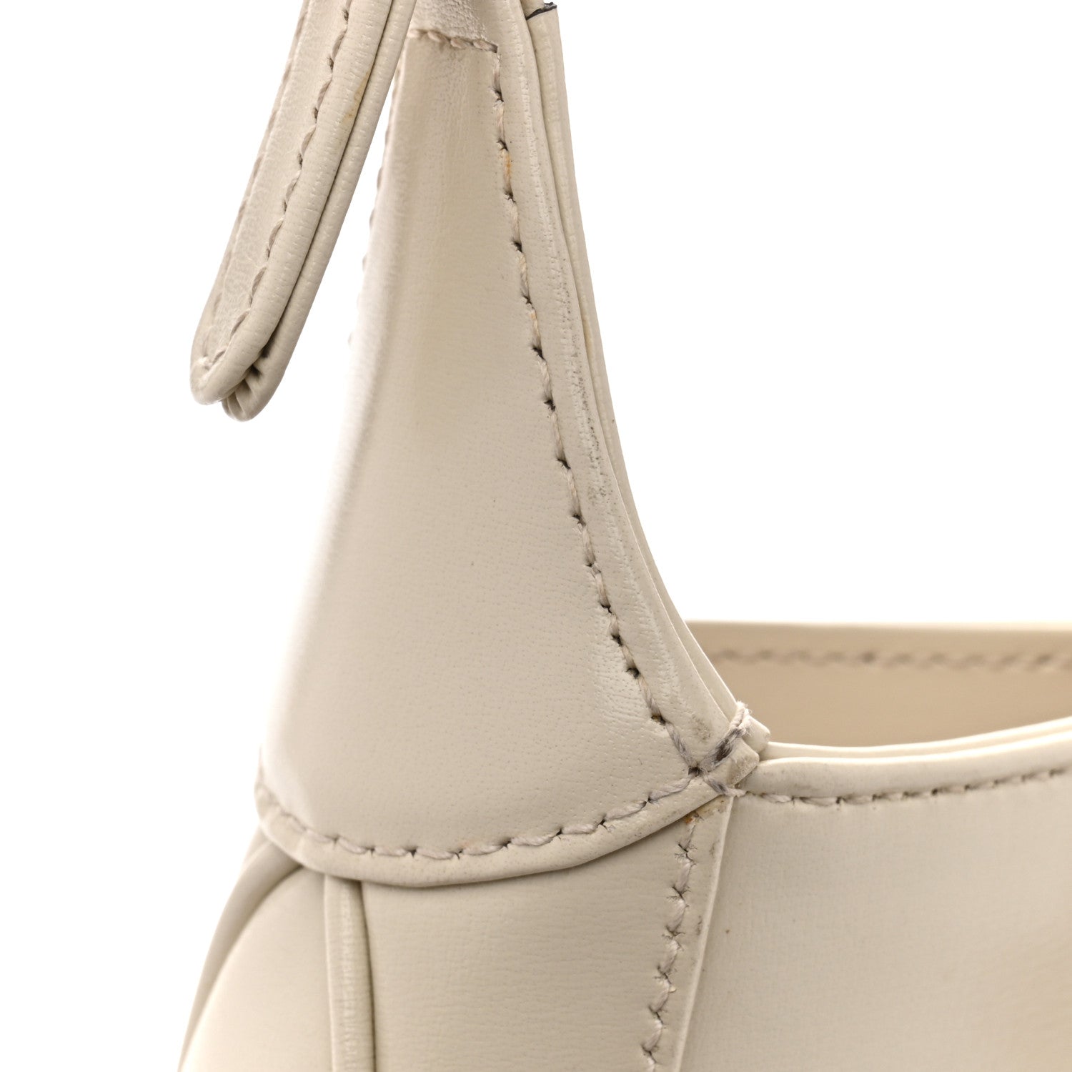 Boarded Dyana Lux Calfskin Mini Jackie 1961 Hobo Mystic White