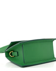 Smooth Calfskin Le Chiquito Moyen Green