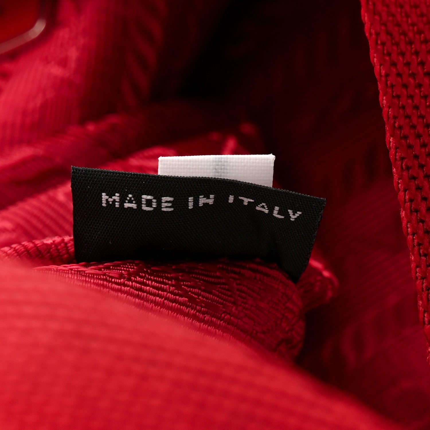 Tessuto Nylon Mini Re-Edition 2000 Bag Rosso