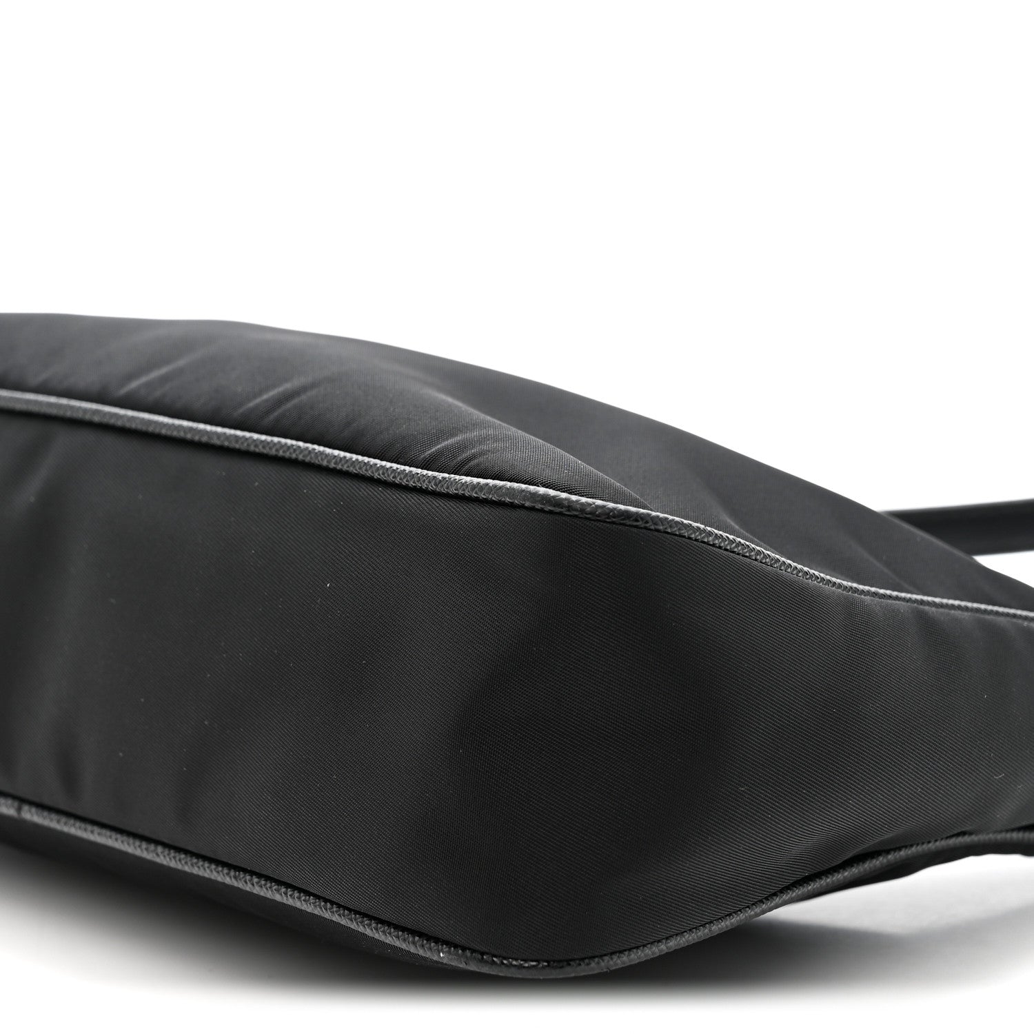 Tessuto Nylon Saffiano Mini Re-Edition 2005 Bag Black