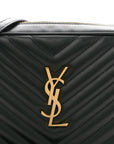 Calfskin Matelasse Monogram Lou Camera Bag Military Green