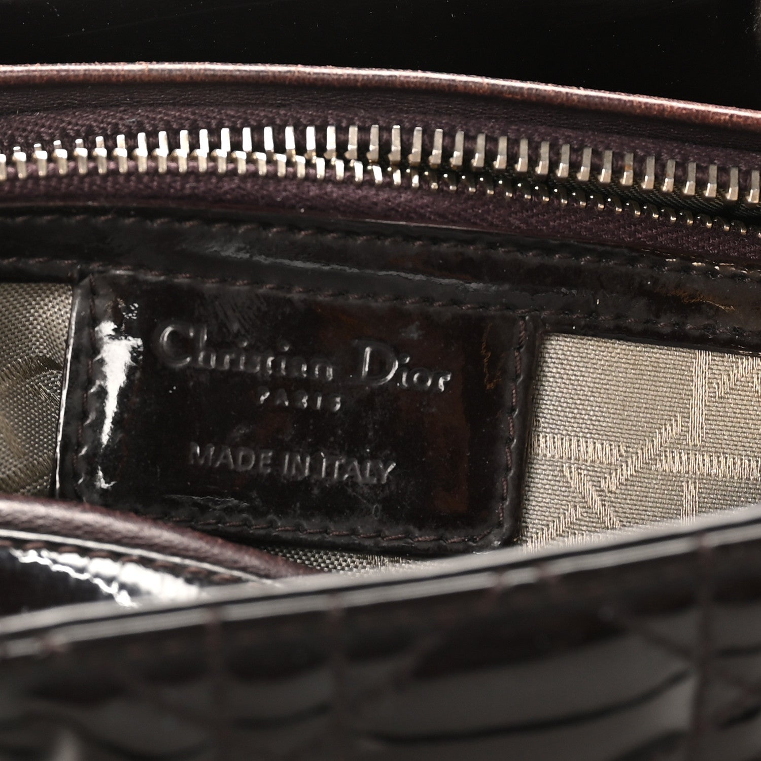 Patent Cannage Medium Lady D1OR Dark Brown
