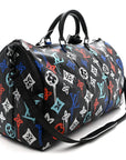 Monogram Eclipse LV Graffiti Keepall Bandouliere 50 Multicolor