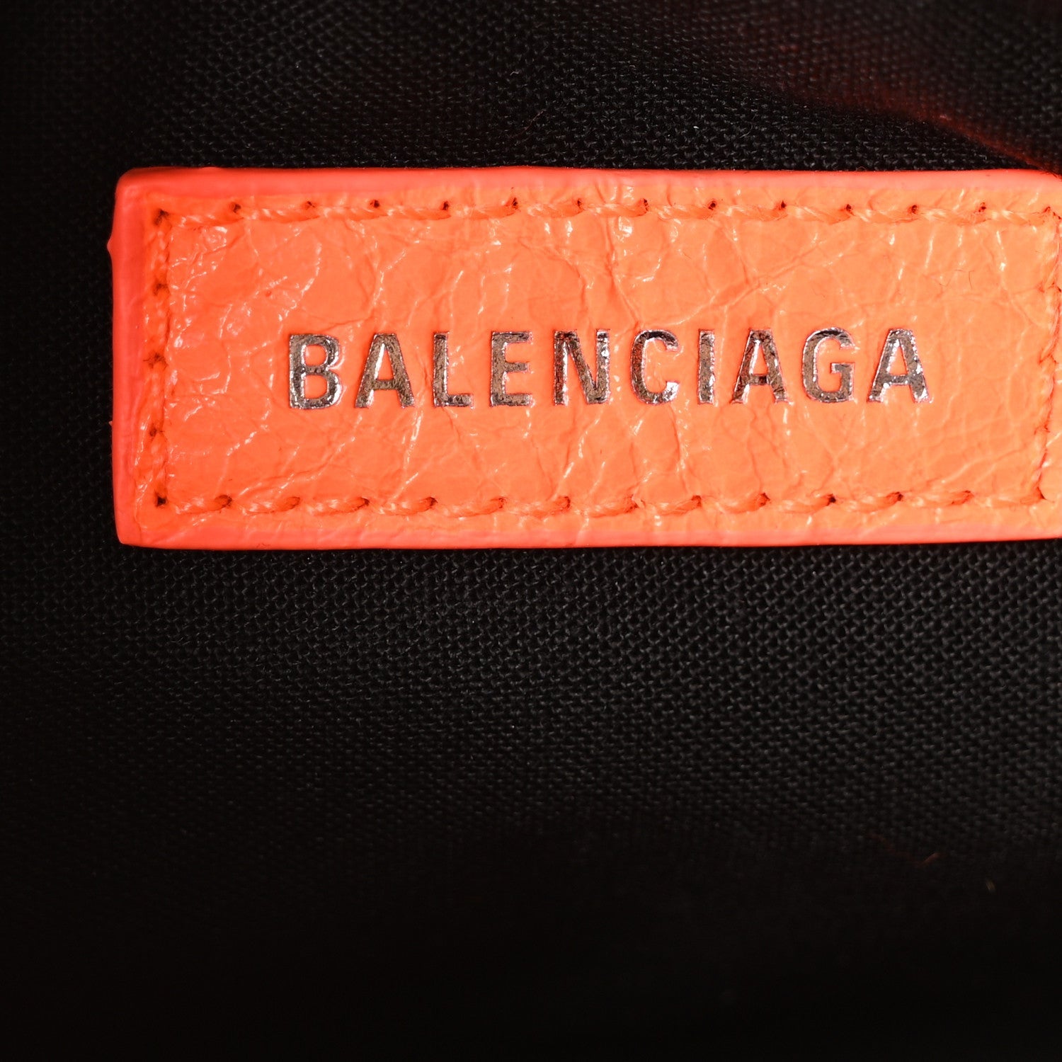 Agneau Arena Le Cagole Shoulder Bag XS Orange