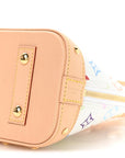 LV x TM Monogram Multicolor Alma BB White