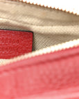 Pebbled Calfskin Small Soho Disco Bag Tabasco Red