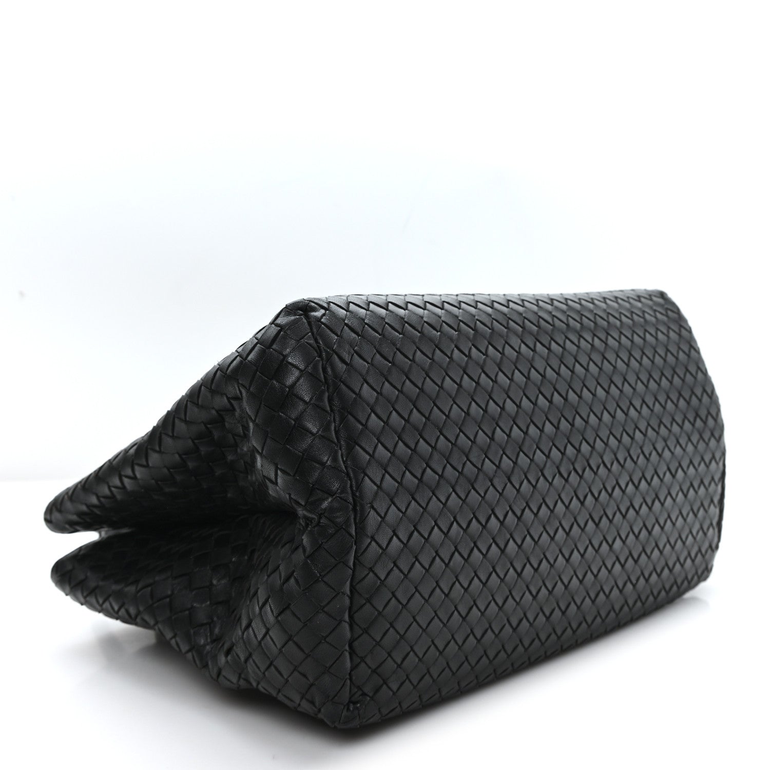 Nappa Intrecciato Milano Tote Black