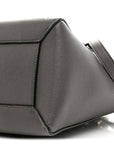 Grained Calfskin Micro Belt Bag Grey