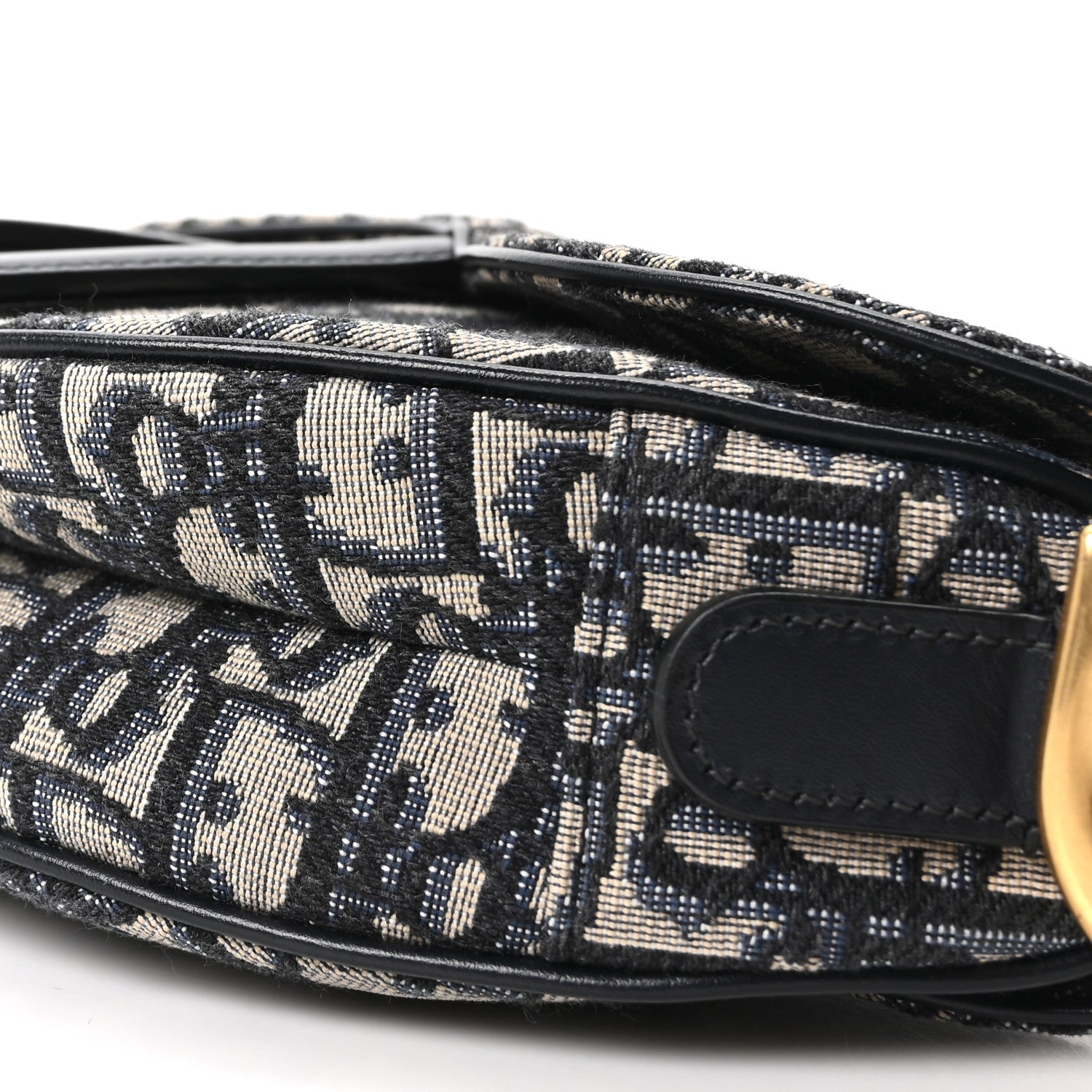 Oblique Saddle Bag Blue