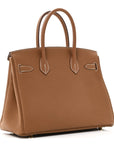 Togo Birkin 30 Gold