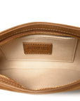 Suede Shearling Le Bisou Doux Camel