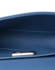 Galuchat Stingray Small Boy Flap Blue