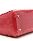 Snakeskin Medium Lady D1OR Pink