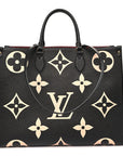Empreinte Monogram Giant Onthego GM Black Beige