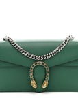 Dollar Calfskin Crystal Small Dionysus Shoulder Bag Emerald