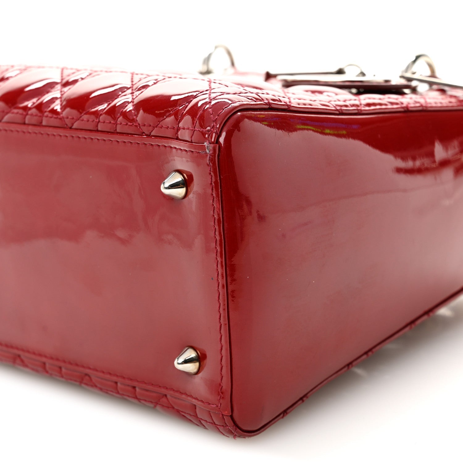 Patent Cannage Medium Lady D1OR Red