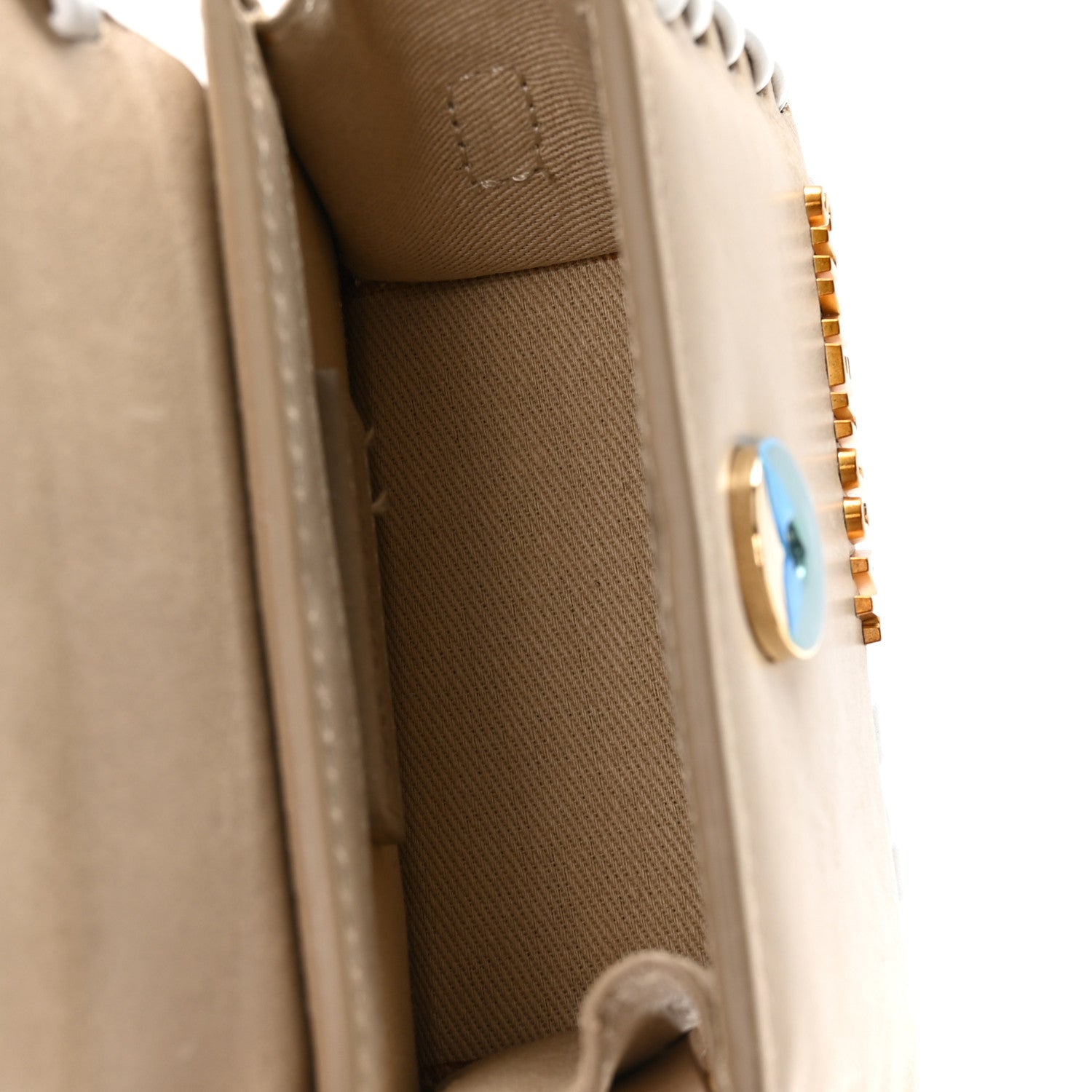 Calfskin Le Chiquito Whipstitch Beige