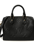 Empreinte Monogram Giant Speedy Bandouliere 25 Black