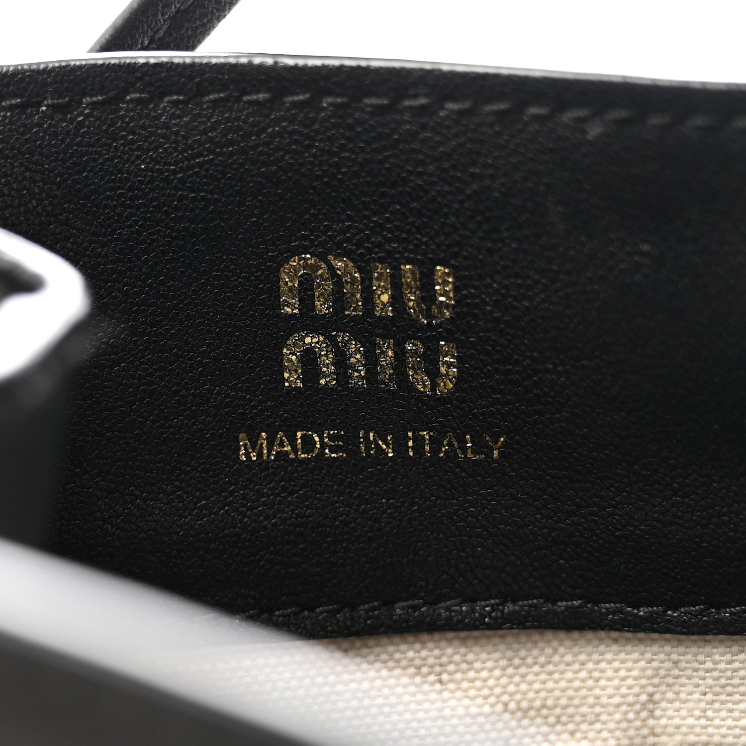 Nappa Mini Bag Black