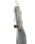 Calfskin Matelasse Super Mini GG Marmont Shoulder Bag Porcelain Rose